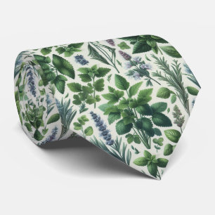 Corbata Cravata de Cocina para Foodies   Hierbas Frescas d
