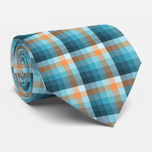 Corbata Crazy Check Plaid monocatenario