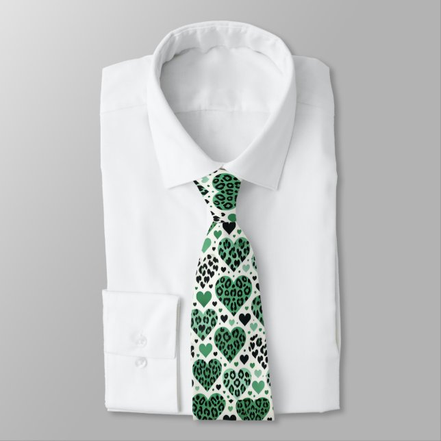 Corbata Crazy Love (Verde) (Atado)