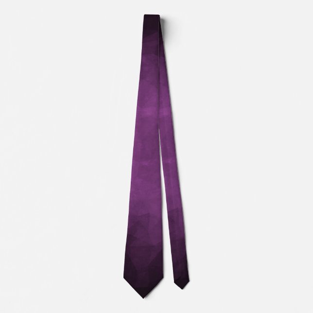 Corbata Crea tu propio lazo de cuello morado (Anverso)