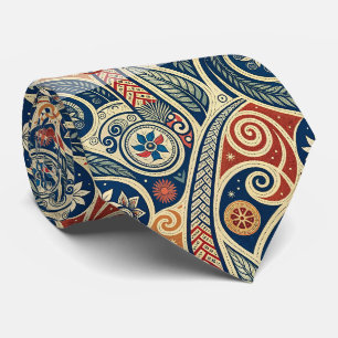 Corbata Crea Tu Propio Verano Tribal Festivo y Audaz