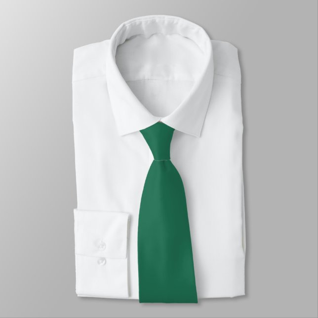 Corbata Crea tu propio verde personalizado (Atado)