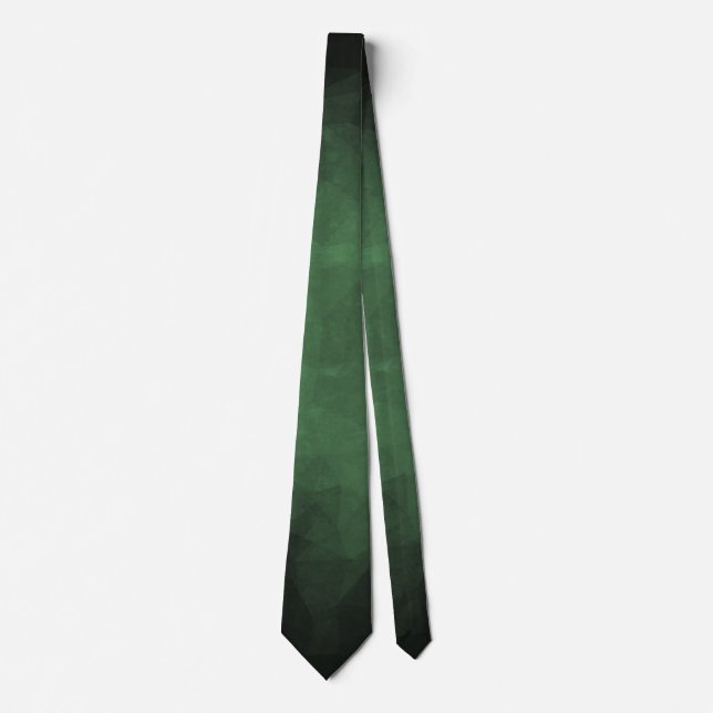 Corbata Crea tu propio zapato de cuello verde (Anverso)