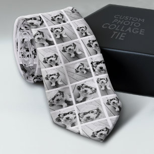 Corbata Crea un collage de fotos personalizado con 18 foto