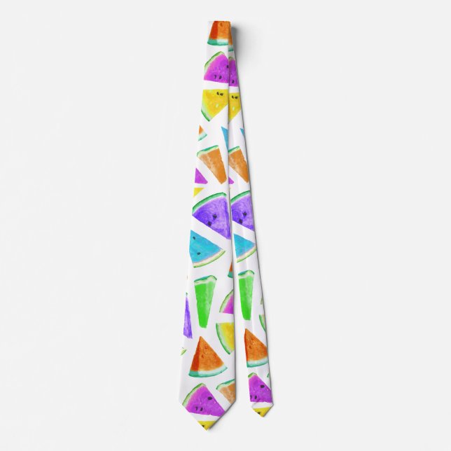 Corbata Creación de patrones de sandía 6 (Anverso)