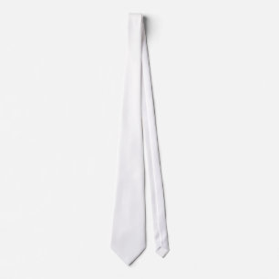 Corbata Crear su propio Personalizado blanco