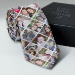 Corbata Crear un Collage de fotos Personalizado con 12 fot<br><div class="desc">Para obtener los mejores resultados,  recortar las fotos en cuadrados antes de subirlas. Usa tus fotos o fotos favoritas para hacer un toque divertido para compartir con tus amigos. Esto incluye una combinación de tus 12 fotos favoritas. Hay otras combinaciones disponibles en nuestra tienda.</div>