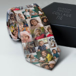 Corbata Crear un Collage de fotos Personalizado con 16 fot<br><div class="desc">Para obtener los mejores resultados,  recortar las fotos en cuadrados antes de subirlas. Usa tus fotos o fotos favoritas para hacer un toque divertido para compartir con tus amigos. Esto incluye una combinación de tus 16 fotos favoritas. Hay otras combinaciones disponibles en nuestra tienda.</div>