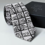 Corbata Crear un Collage de fotos Personalizado con 18 fot<br><div class="desc">Para obtener los mejores resultados,  recortar las fotos en cuadrados antes de subirlas. Usa tus fotos o fotos favoritas para hacer un toque divertido para compartir con tus amigos. Esto incluye una combinación de tus 18 fotos favoritas. Hay otras combinaciones disponibles en nuestra tienda.</div>