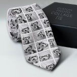 Corbata Crear un Collage de fotos Personalizado con 18 fot<br><div class="desc">Para obtener los mejores resultados,  recortar las fotos en cuadrados antes de subirlas. Usa tus fotos o fotos favoritas para hacer un toque divertido para compartir con tus amigos. Esto incluye una combinación de tus 18 fotos favoritas. Hay otras combinaciones disponibles en nuestra tienda.</div>
