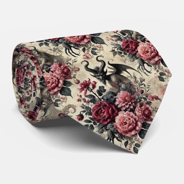 Corbata 🔥 Crematorio - Victoria gótica (Enrollado)
