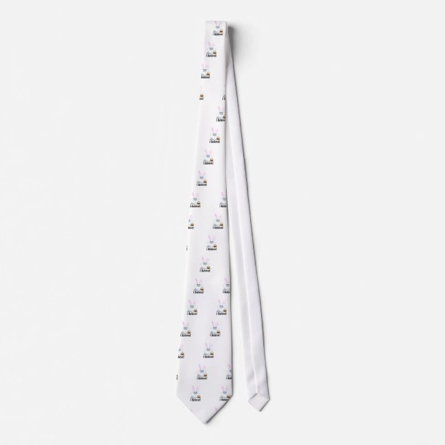 Corbata ¡Creo! Easter Yeti (Anverso)