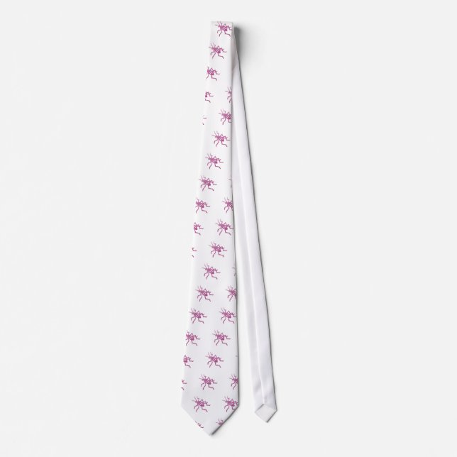 Corbata Cricket rosado Poetica (Anverso)