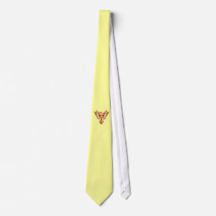 Corbata Crimson Phoenix Rising necktie