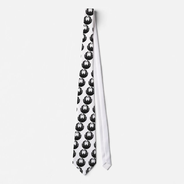 Corbata crisantemo estilo fusen (Anverso)