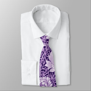 Corbata Crisantemo morado, William Morris