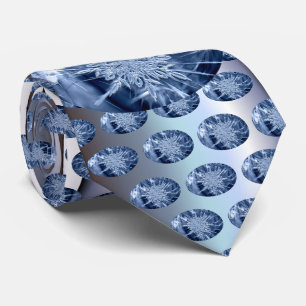 Corbata Cristal de hielo de copo de nieve
