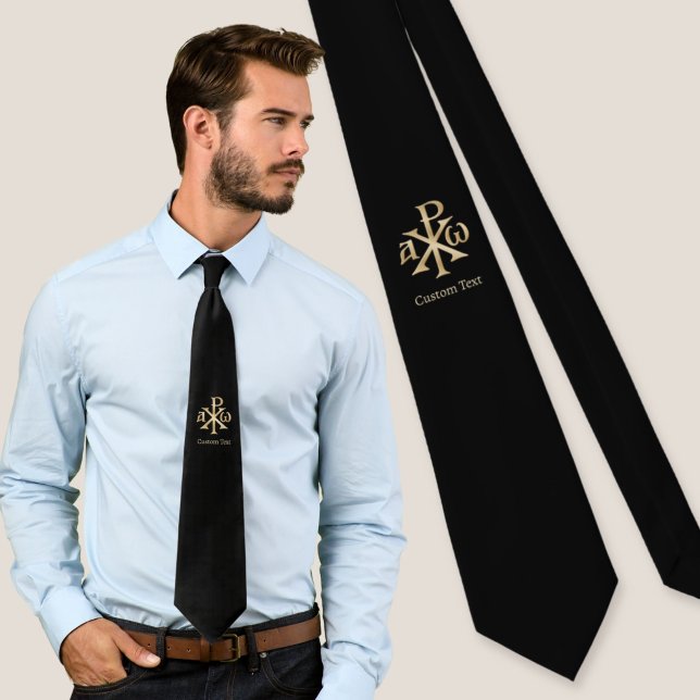 Corbata Cristograma Chi Rho (Subido por el creador)