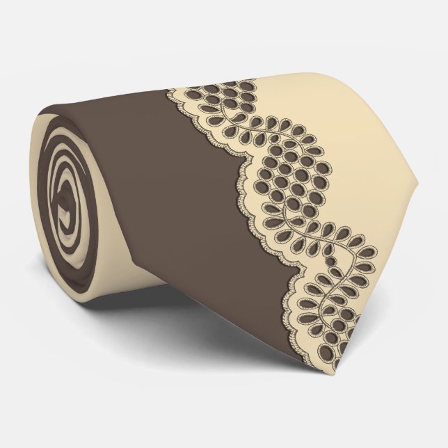 Corbata Crochet Lace (Enrollado)