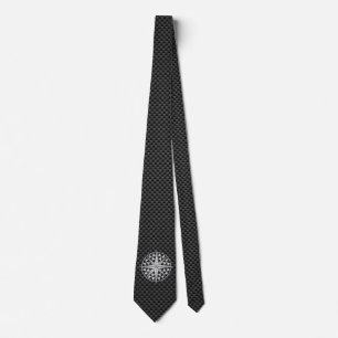 Corbata Cromado como Estrella Náutica en la impresión de f