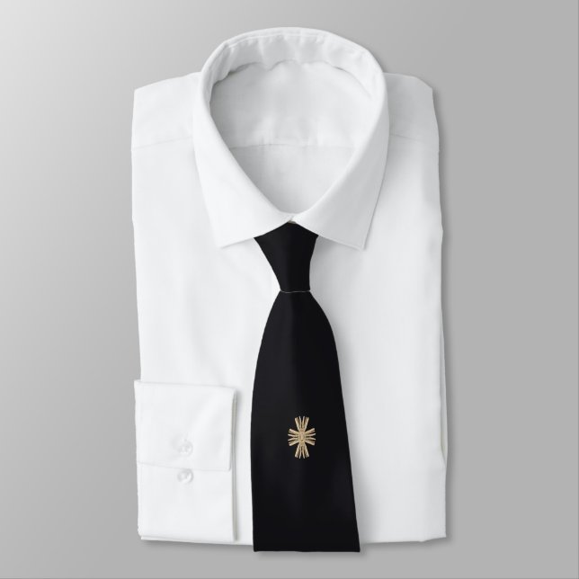 Corbata Cross - cruz Pin Brooch - Anstecker (Atado)