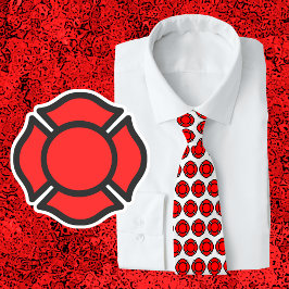 Corbata Cruce de St. Florian con cruces grandes