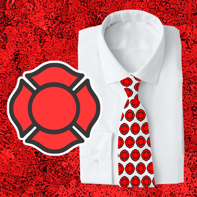 Corbata Cruce de St. Florian con cruces grandes (Subido por el creador)