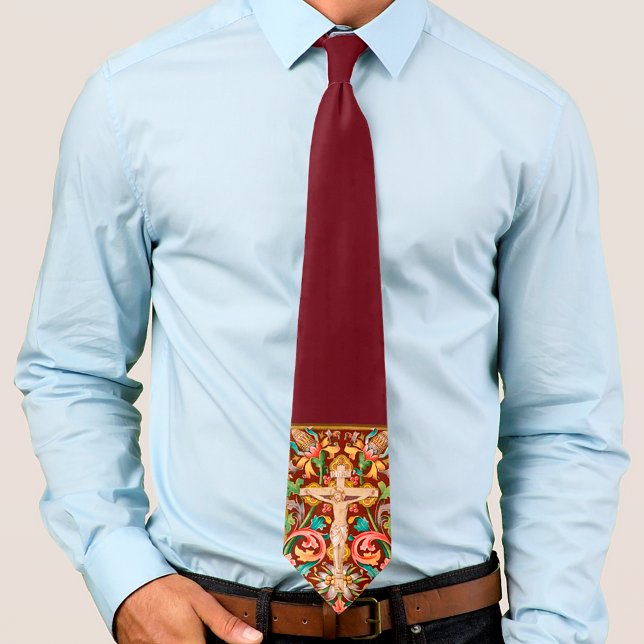 Corbata Crucificado Jesús Cuaresma (Subido por el creador)