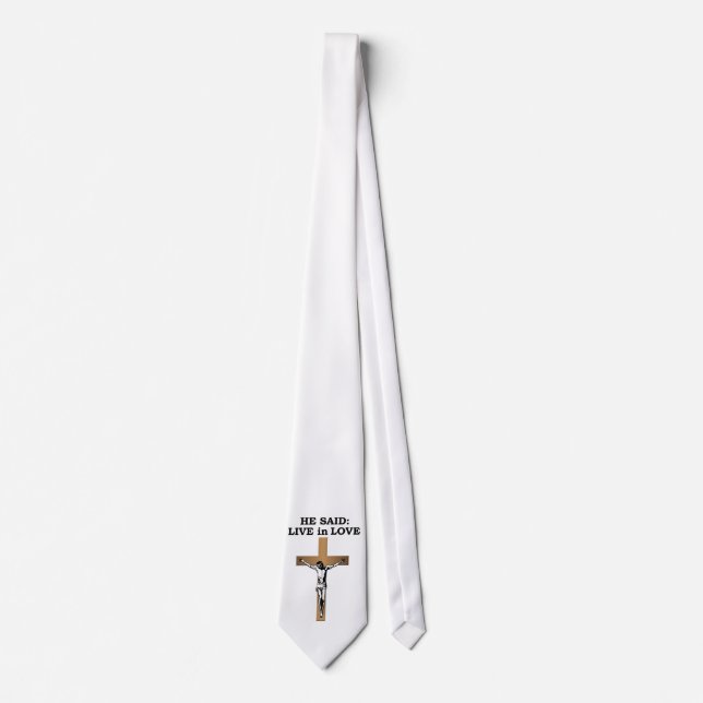 Corbata Crucifijo (Anverso)