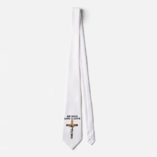 Corbata Crucifijo