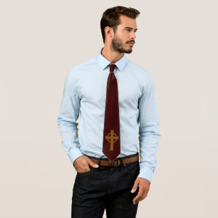 Corbata Cruz cristiana