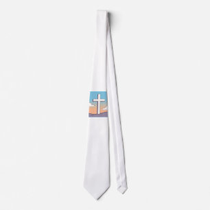 Corbata Cruz Cristiana Inspiradora