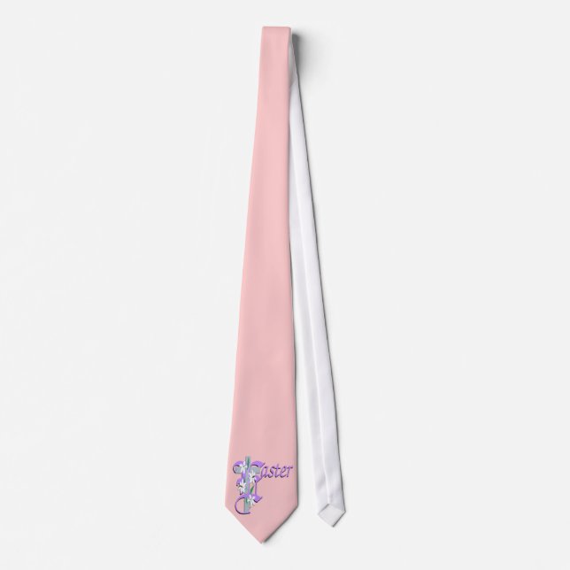 Corbata Cruz de Pascua con Lilly (Anverso)