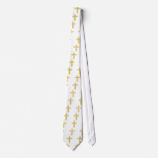 Corbata Cruz del oro
