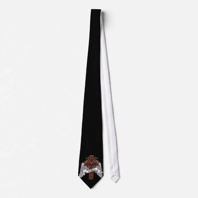 Corbata Cruz del tartán de Wallace (Anverso)