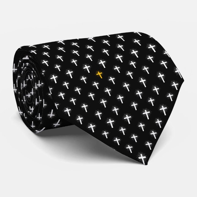 Corbata Cruz Santa (Enrollado)