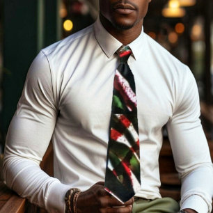 Corbata Cruzado de bambú