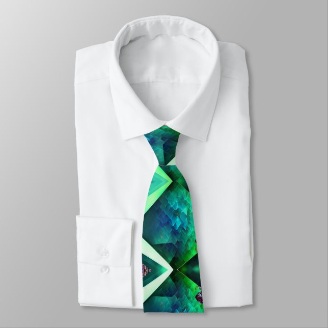 Corbata Crystal Jewel Green Emerald Gemstone May Birday (Atado)