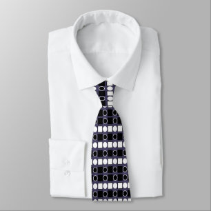 Corbata Cuadrado Geométrico Círculo Geométrico