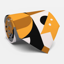 Corbata Cuadrados Resumen Patrón Geométrico Tejido De Cuel