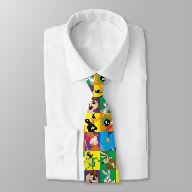 Corbata Cuadrícula de caracteres LOONEY TUNES™ (Atado)