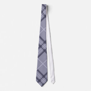 Corbata Cuadros Tartán Tonos Azules