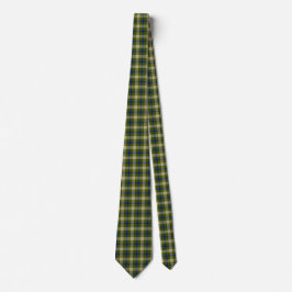 Corbata Cuadros Verde Amarillo y Azul para Hombres