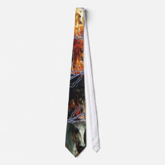 Corbata Cuatro caballos de la apocalipsis