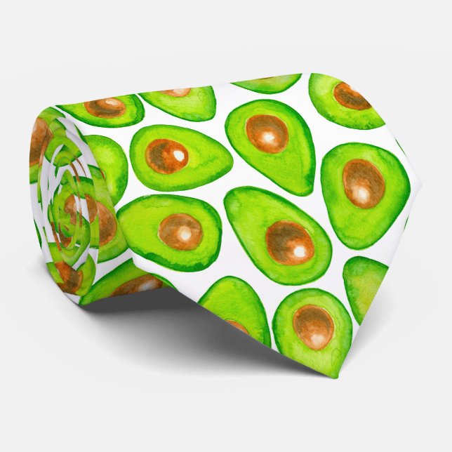 Corbata Cubierta de aguacate (Enrollado)