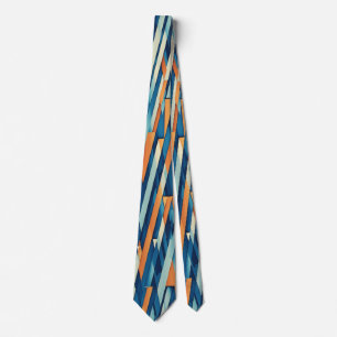 Corbata Cubism Flecha azul Cuello 🎯.