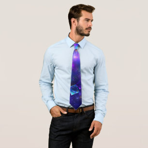 Corbata Cubos cósmicos