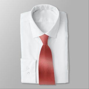 Corbata Cuello de escalas rojas