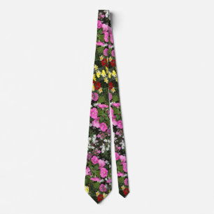 Corbata Cuello de flores silvestres