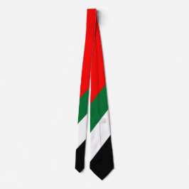 Corbata Cuello de los hombres de la bandera de los Emirato